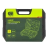 Набор инструментов 76 предметов CrV, 1/2", 1/4" Сибртех 13528 купить в Ижевске