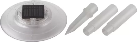 Подсветка фонтанов и водоемов на солнечных батареях со штырем, белый светодиод, 2 акк. Ni-Cd 1, 2В, 600мА*ч 8-43631 купить в Ижевске