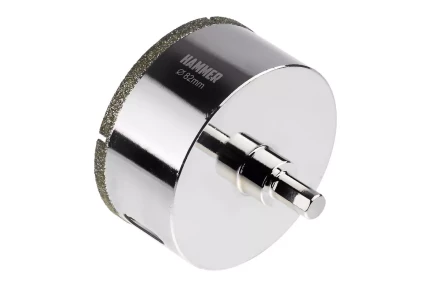 Коронка алмазная HAMMER Ф82мм HEX(DHS82.0*65/5) купить в Ижевске