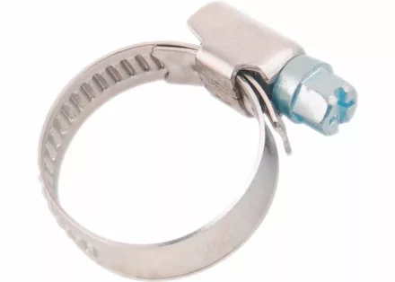 Хомуты нержав. сталь,  стандартное болтовое крепление 150-170мм, 25шт/уп,ширина 9мм   СИБРТЕХ 47594 купить в Ижевске