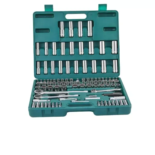 Набор головок торцевых  универсальный 1/2" 1/4" 3/8"DR  5/32-15/16"  4-22мм  ключи угловые 5/64"-1/4"  107предмета  S05Н48107S Jonnesway 48055 купить в Ижевске