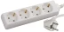 Удлинитель СВЕТОЗАР электрический с заземлением, евро, 4 гнезда, 2м SV-55043-2 купить в Ижевске