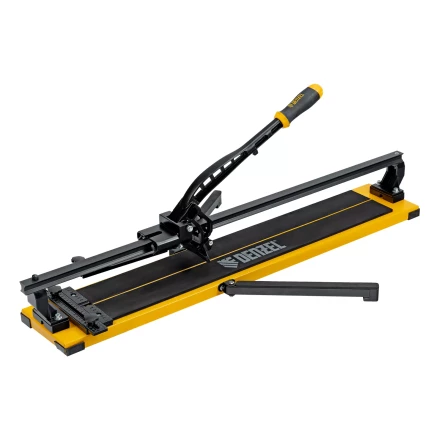 Плиткорез рельсовый Denzel 800х16мм, каретка на подш., стальная станина, усил. рукоятка-пенал 877016 купить в Ижевске