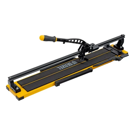 Плиткорез рельсовый Denzel 800х16мм, каретка на подш., стальная станина, усил. рукоятка-пенал 877016 купить в Ижевске