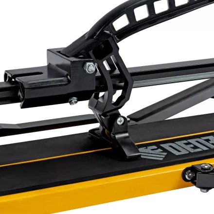 Плиткорез рельсовый Denzel 800х16мм, каретка на подш., стальная станина, усил. рукоятка-пенал 877016 купить в Ижевске