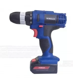 Аккумуляторный Дрель-шуруповерт ПОБЕДА ДА-18/2 Ли купить в Ижевске