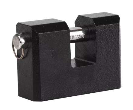 Замок навесной ЗУБР &quot;МАСТЕР&quot; усиленный, дисковый механизм секрета, ключ 7 PIN, дужка d-14мм, 90мм 3720-3_z01 купить в Ижевске