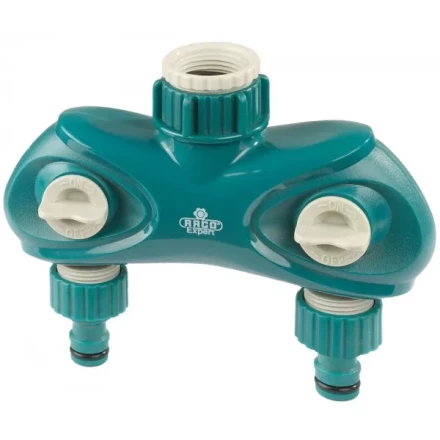 Распределитель поливочный RACO &quot;Original&quot; &quot;LUXURY&quot;, двухканальный, 3/4&quot;x1&quot; 4250-55264C купить в Ижевске