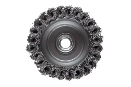 Кордщетка HAMMER чаша 85мм для УШМ витая сталь (207-111) купить в Ижевске