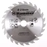 Диск пильный твердосплавный HAMMER Ф210х30мм 24зуб. купить в Ижевске
