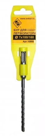 Бур SDS+  ф 7х100/160 усиленный  10/50/200 10908 купить в Ижевске