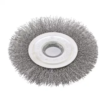 Щетка для УШМ 125 мм посадка 22,2 мм плоская витая проволока  СИБРТЕХ 746567 купить в Ижевске