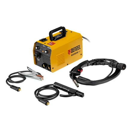 Аппарат инвертор. полуавтомат. сварки Mini MIG-140LFG, 140 А, ПВ 60%// Denzel 94305 купить в Ижевске