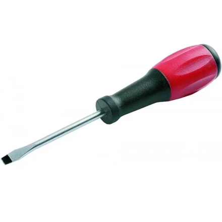 Отвертка ЗУБР &quot;МАСТЕР&quot;, хром-ванадиевая сталь, эргономичная двухкомпонентная рукоятка, SL 3,2х100мм 25231-03-10 купить в Ижевске