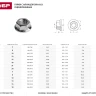 Гайка ЗУБР "МАСТЕР" DIN 6923 с фланцем, класс прочности 8, оцинкованная,  M14, 5кг 303630-14 купить в Ижевске