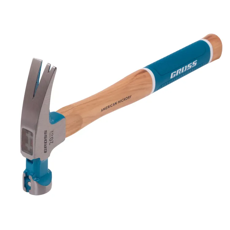 Молоток-гвоздодер,560 г Gross 10419, угол 75, магнит, обрезиненная рукоятка AMERICAN HICKORY купить в Ижевске