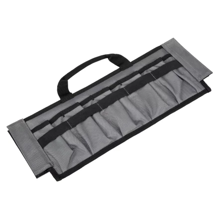 Переноска для инструмента Gross 90274, 400х225х300мм, пластиковое дно, наплечный ремень купить в Ижевске