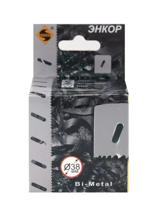 Коронка Bi-Metal Ф38 мм М3 Энкор 24138 купить в Ижевске