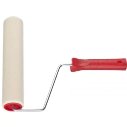 Валик ЗУБР "МАСТЕР" "ВЕЛЮР", 100% шерсть, ворс 4мм, ручка 6мм, d=40/240мм 03535-24