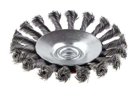 Кордщетка HAMMER тарелка 115мм для УШМ витая сталь (207-112) купить в Ижевске