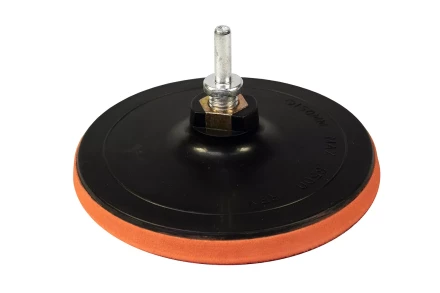 Тарелка опорная Ф150 мм М14 для УШМ липучая основа мягкая адаптер 51543 купить в Ижевске