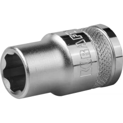 Торцовая головка KRAFTOOL "INDUSTRIE QUALITAT", Cr-V, SUPER-LOCK, хромосатинированная, 1/2", 10 мм 27801-10_z01