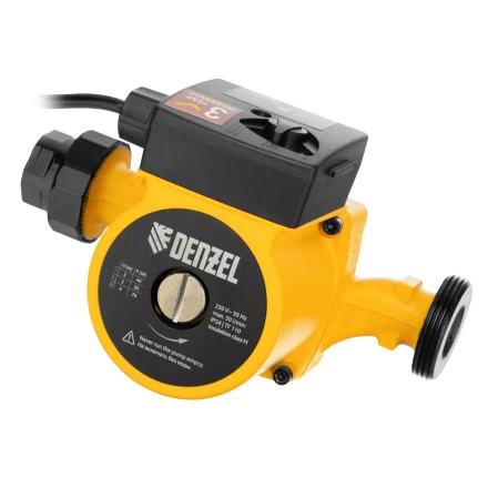Циркуляционный насос CP25-4, напор 4 м, 50 л/мин, 1 м кабель, монт. длина 180 мм Denzel 99410 купить в Ижевске
