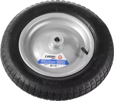 Колесо СИБИН пневматическое для тачки арт. 39908 39908-W купить в Ижевске