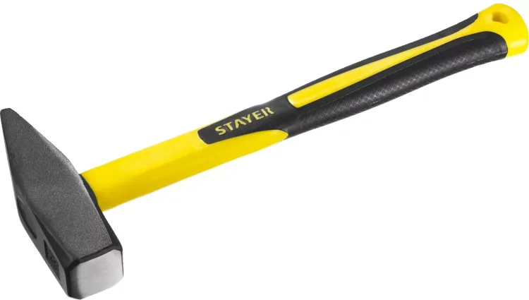 Молоток слесарный Fiberglass 1000 г с фиберглассовой рукояткой, STAYER Professional 20050-10 20050-10_z01 купить в Ижевске