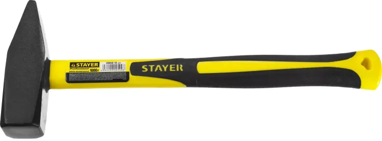 Молоток слесарный Fiberglass 1000 г с фиберглассовой рукояткой, STAYER Professional 20050-10 20050-10_z01 купить в Ижевске