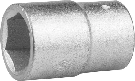 Головка торцовая НИЗ (1/2"), 40Х, шестигранная, оцинкованная, 18мм 2772-18 купить в Ижевске