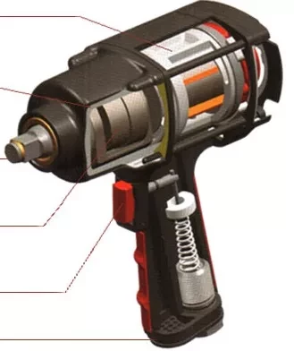 Пневмогайковерт SCORPIO YU-1285TH купить в Ижевске