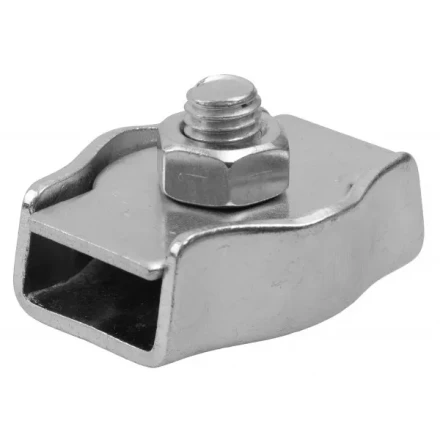 Зажим троса ЗУБР одинарный, оцинкованный, 3мм, 2 шт 4-304436-03 купить в Ижевске