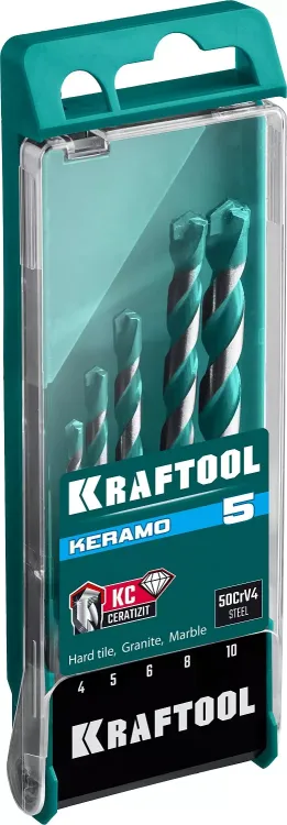 Наборы сверл по керамограниту KERAMO 29175-H5 купить в Ижевске