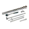 Набор инструментов 24 предмета, 120 зубьев, CrV, 1/2" Gross 14147 купить в Ижевске