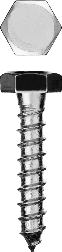 Шурупы ШДШ с шестигранной головкой (DIN 571) коробка серия МАСТЕР