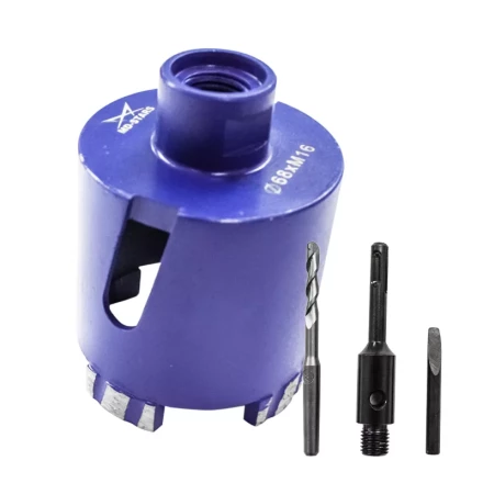 Сверло алмазное турбо с переходником SDS+ 72*10*M16 #4 купить в Ижевске