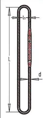 Строп канатный петлевой СКП 12.5 т L=2.5 м опрессовка купить в Ижевске