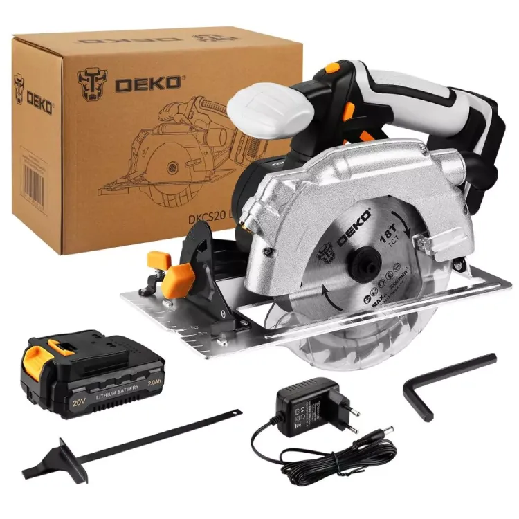 Пила дисковая аккумуляторная DEKO DKCS20 Laser, 063-4205 купить в Ижевске