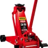 Домкрат гидравлический подкатной "RED FORCE", с педалью, 3,5т, 145-500мм, STAYER 43155-3.5 43155-3.5 купить в Ижевске