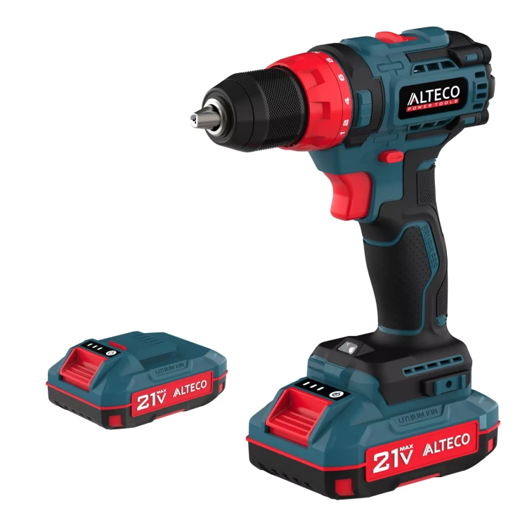 Бесщеточная аккумуляторная дрель-шуруповерт ALTECO CD 21-45 BL X2 73510 купить в Ижевске