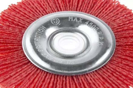 Кордщетка HAMMER плоская 125мм для УШМ нейлон (207-115) купить в Ижевске