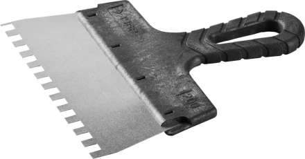 Шпатель ЗУБР &quot;МАСТЕР&quot; ФАСАДНЫЙ, нержавеющее полотно, 200мм, зуб 8х8мм 10078-20-08 купить в Ижевске