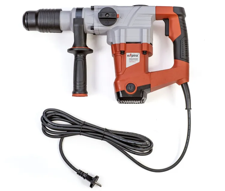 Перфоратор ESPIRA RHI-M4002 (sds max 220 – 240В/50 Гц, мощность 1500 Вт, эн.удара 10 Дж, вес 7.2 кг, кейс), 400551 купить в Ижевске