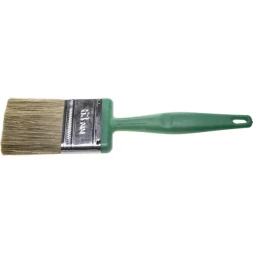 Кисть плоская ЗУБР ЭКСПЕРТ 2в1 БСГ-70 быстросъем голова с переменн углом, тип ЛАЗУРЬ смешанн щетина, пласт ручка, 63мм 4-01070-063