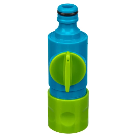 Соединитель штуцерный, с переключателем, Palisad Luxe 65782 купить в Ижевске