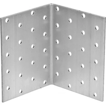 Крепежный угол ЗУБР &quot;МАСТЕР&quot; равносторонний, 100х80х80мм, 20шт 310205-100-080 купить в Ижевске