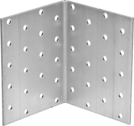 Крепежный угол ЗУБР &quot;МАСТЕР&quot; равносторонний, 100х80х80мм, 20шт 310205-100-080 купить в Ижевске