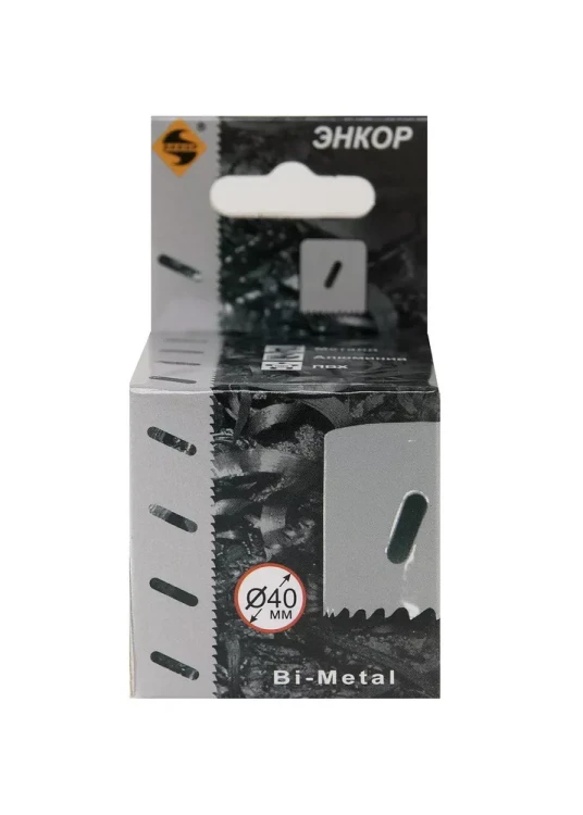 Коронка Bi-Metal Ф40 мм М3 Энкор 24140 купить в Ижевске