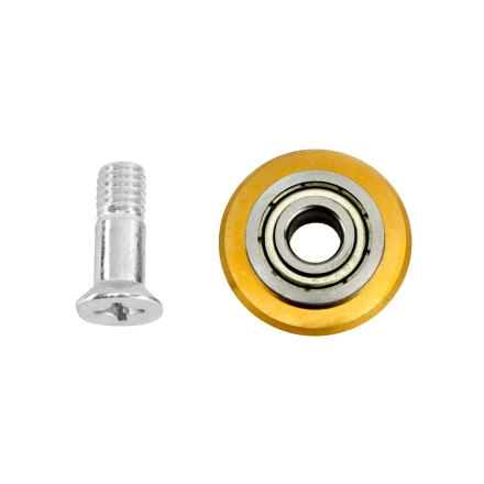 Ролик режущий с подшипником для плиткореза, 22х6х6мм, TiN Denzel 87675 купить в Ижевске